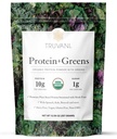 Truvani Protein + Greens Supplement | Spinat, Kale & Broccoli | 10g Organic Plant Based Protein | 20 Servierungen | USDA Organic | Gluten & Dairy Free | Vegan | Ohne Zucker hinzugefügt