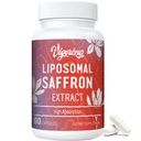 Saffron Supplements - 100% Pure Saffron Extract 88.5 mg, Assorbimento massimo, Bio Betteravailability, Integratori Liposomali per Mood, Focus & Vision - 60 Vegan Capsules, Made in USA
