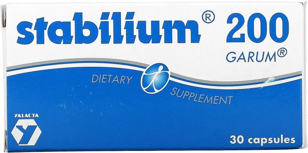 Allergy Research Group Stabillium 200 - Natürliche Schlafhilfe für Erwachsene ohne Melatonin, Nachtruhe-Unterstützung-Ergänzung zum Entspannen, Tiefruhe Schlafunterstützung - 30 Kapseln (Pack von 1)
