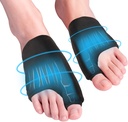 Ice Foot Packs Wrap Big Toe für Bunion Relief Gout Schmerzlinderung, Wiederverwendbare Kalt- und Wärmetherapie Gel Fuß Ice Pack Compress für Arthritische Zehen, Schwellung, Fasciitis, Sportverletzungen, Nachchirurgie Erholung