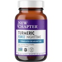 Neues Kapitel Turmeric Supplement + Schlafhilfe - Turmeric Force Nighttime for Sleep Support with Valerian Root + Ginger + NO Black Pepper Needed + Non-GMO Ingredients - 60 Vegetarische Kapsel