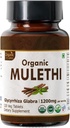 Mulethi 120 compresse – Radice di liquirizia organica USDA – Supporta la salute e l'immunità digestiva*