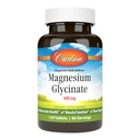 Carlson - Magnesium Glycinat, 200 mg, Überlegene Absorption, Herzgesundheit, Muskelfunktion, Knochenunterstützung, 120 Tabletten