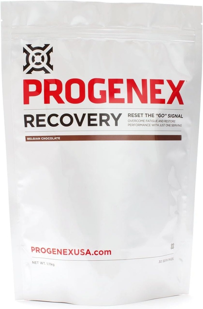 Progenex® Recovery | Miglior Post Workout Supplement | Hydrolyzed Whey Protein Shake Drink Mix | Help Sore Muscles | Tastes Great | Incredible Results | 30 Servings, Belgian Chocolate