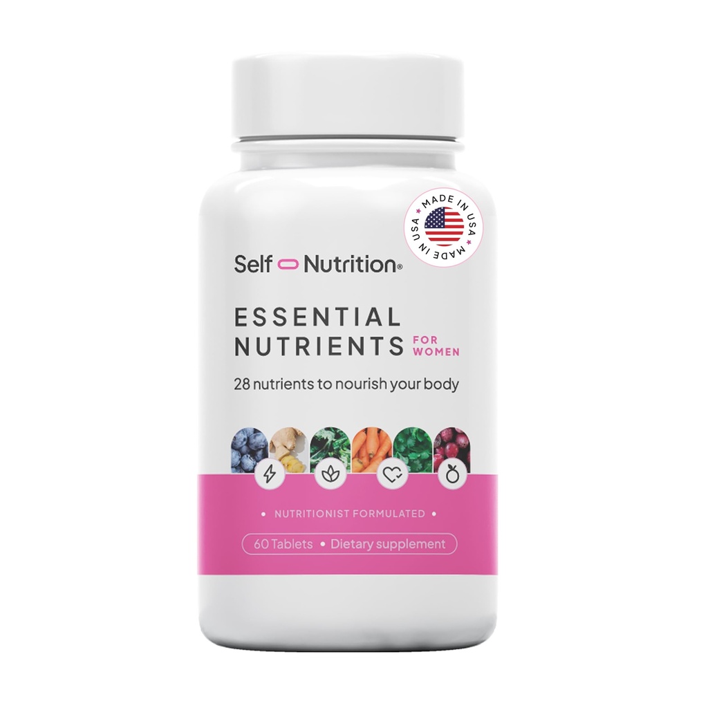 Vegan Multivitaminici per le donne - Una volta Quotidiano - 28 Nutrienti - Boost Energy, Sonno, Capelli, Pelle, Unghie & Ridurre Cravings - Keto, Vegan, Gluten Free, USA, Fornitura di 2 Mesi
