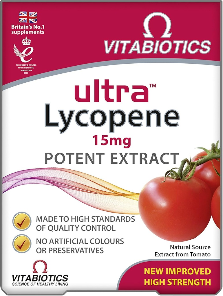 Ultra Lycopin Tabletten - Packung mit 30 Tabletten