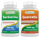 Meilleures naturelles Berberine 500m & Quercetin 1000 mg