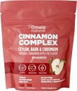 Zuckerfreie Ceylon Cinnamon Complex Gummi Apple Cinnamon Flavor | Immununterstützung & Antioxidante Ergänzungen | 2000mg Cinnamon Complex mit Chrom | Vegan, Non-GMO, Gluten-Free| 60ct