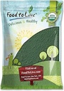 Lebensmittel zu leben Bio Chlorella Pulver, 8 Pfund — Non-GMO, Kosher, Raw Green Algae, Vegan Superfood, Bulk, Pure Vegan Green Protein, Reich an Vitaminen und Mineralien, Groß für Getränke, Gebrochene Zellwand