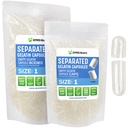 XPRS Nutra Size 1 Gelatin Capsule Separate - 1000 Contare Capsule Pillole Vuote Separate in Borse - Cancella Pillole Vuote per fai da te Do-It-Yourself Supplement Filling