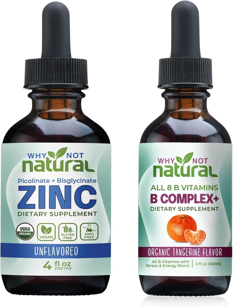 Complesso di zinco liquido organico e vitamina B