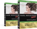 Purvana Max Hair, Skin und Nails Vitamin - 5000mcg Biotin, Folsäure, DMAE, Grape Seed Extract - One a Day Vegan Hair, Haut, Nails Support - Fördert Collagen Production - 30 Caps (Pack von 2)