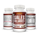 Germa Bile Salts Natural Dietary Supplement, für Liver Support / Verkauf Biliares Suplemento Dietetico Natural, Ayuda Higado 30 Tabs
