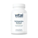 Vital Nutrients - Estratto di Schisandra - fegato, immune, energia e supporto di resistenza - 90 capsule vegetariane per bottiglia - 1000 mg