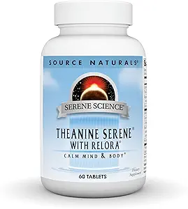 Fonte Naturals Serene Science Theanine Serene con Relora - Calm Mind & Body - 60 compresse