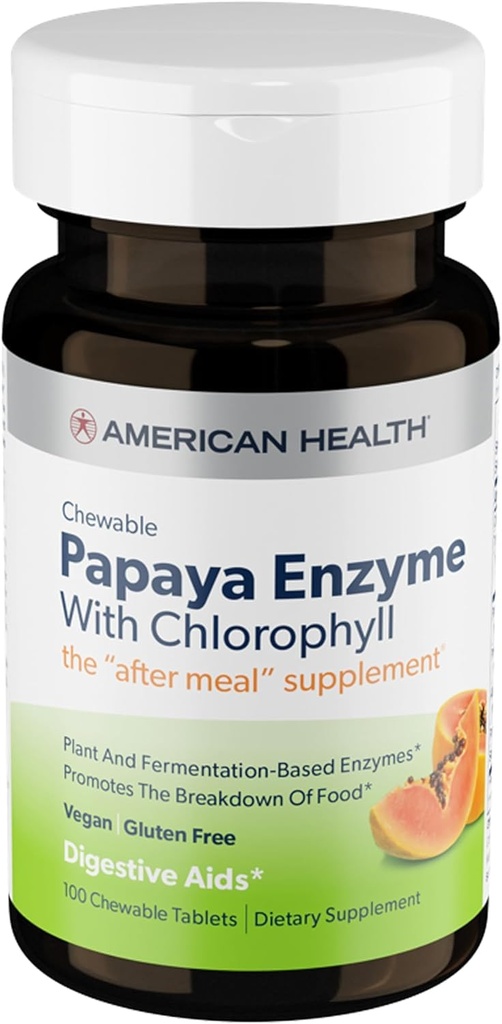 Papaya Enzyme w/Chlorophyll Chewable Tablets^