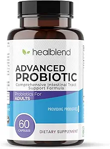 Probiotics for Digestive Health, 11.5 Billion CFU pro Portion: DE111, Lactobacillus, Bifidobacterium, Acidophilus Probiotic Supplement, Bloating, Gas and Constipation Relief, 60 Kapseln