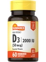 Sundance Vitamine D3 2000UI 60 softgels à libération rapide