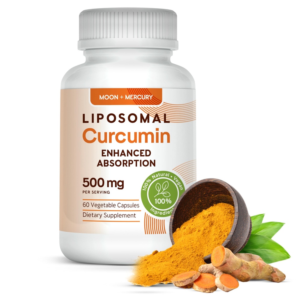 Curcumina erborea Liposomiale 500mg - 60 curcumina curcuma curcuma supplemento capsule