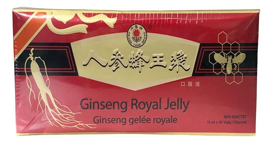Ginseng Royal Jelly 10ml x 30 flacons
