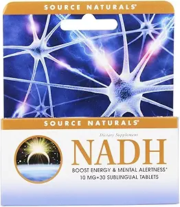 Quelle Naturals NADH 10mg, Boost Energy and Mental Alertness*, 10mg - 30 Peppermint Lozenges