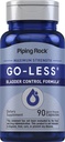Piping Rock Bladder Control Pills pour les femmes et les hommes de 90 capsules de la formule de résistance maximale de la citrouille Extrait de graines de citrouille de la formule non-OGM, supplément sans gluten