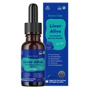 Système de métabolisme vivant Santé pour les chiens et les chats - Fonction, Fatty, Detox, Hépatite chronique avec SILIPHOS®, TUDCA, Same Vegan Bacon Flavor (60ml)