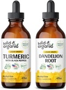 Tintura curricula biologica 4 fl oz & Dandelion Root Tincture 4 fl oz