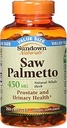 Sundown Saw Palmetto 450 mg Capsule 250 ea (Pacchetto di 2)