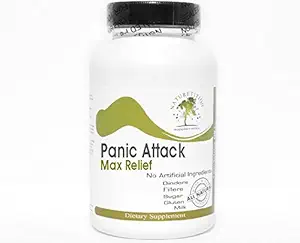 Panic Attack Max Relief ~ 90 Capsules - Aucun Additifs ~ Suppléments de Naturetition