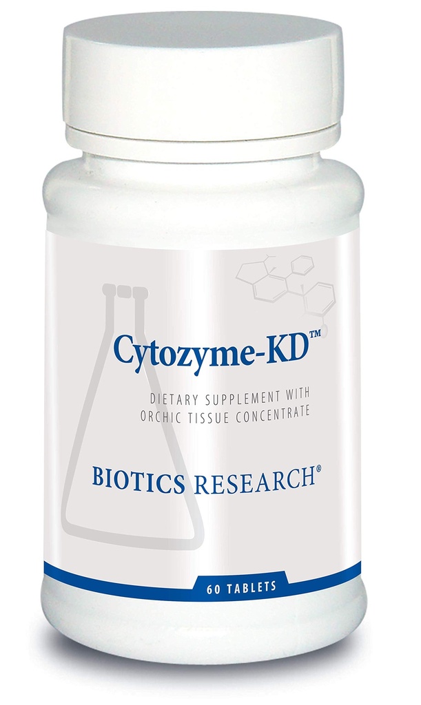 Biotics Research Cytozyme KD Neonatal Kidney, unterstützt Nierengesundheit, Herzgesundheit, SOD, Katalase, Potent Antioxidante Aktivität, 60 Tabletten