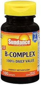 Sundance Vitamine B-Komplex 100% täglicher Wert, 100 Zähler jeder (2)