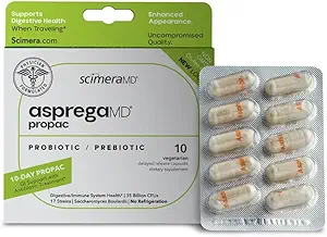 Integratore di probiotici e prebiotici per la salute e il supporto del sistema immunitario, 35 miliardi di CFU, 10 CT