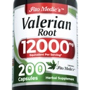FITO MEDIC's Lab | Valerian Root Capsules |200 Kapseln |12000 mg | Valerian Root Extract | Konzentrat Extrakt |Ultra hohe Absorption.