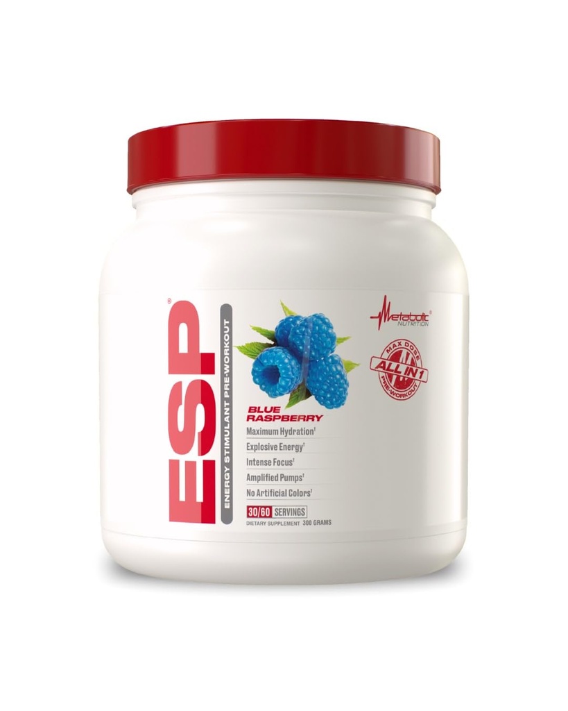 Nutrition métabolique : ESP - Stimuler la pré-entraînement, le supplément de pré-entraînement intra-entraînement.