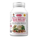 ANDREW LESSMAN Bohnen und Gemüse Gas Relief 60 Kapseln - Natural Enzyme Complex reduziert Gas, Bloating aus Bohnen, Cruciferous Vegetables, Obst, Getreide und andere Lebensmittel. Sanft und effektiv