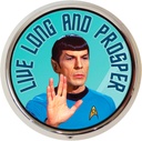 Original Star Trek Spock Leonard Nimoy Pill Box - Compact 1 oder 2 Compartment Medicine Case
