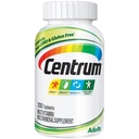 Supplément multivitamine/multiminérale pour adultes Centrum avec antioxydants, zinc, vitamine D3 et vitamine B, sans gluten, ingrédients non OGM - 200 Nombre