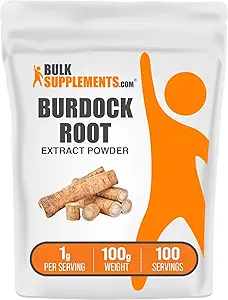 BulkSupplements.com Poudre d'extrait de racine de dard - Poudre de racine de dard, supplément à base de plantes - Vegan & Gluten Free, 1g par portion, 250g (8,8 oz) (paquet de 1)