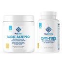NuEthix Formulations Détoxification et supplément de soutien Gut Bundle d'Opti-Pure, 30 portions et Bloat-Eaze, 60 portions
