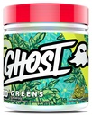GHOST Greens Powder, Lime - 30 Servierungen - 19 Superfood Greens & Reds Powder, Fruits, Gemüse, Spirulina, & Chlorella, Prebiotics, 10 Billion CFU Probiotic & Digestive Enzyme - Glutenfrei