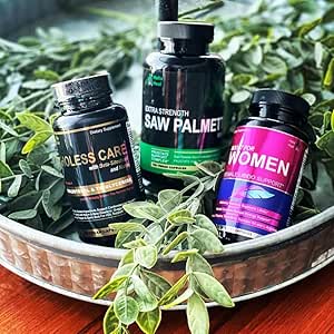 Libido Booster per le donne, Saw Palmetto e Cholesterol Support - Sconti Bundle