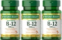 Nature's Bounty B-12 Quick Dissolve Tablets 500 Mcg, 300 Tabletten (3 X 100 Count Bottles)