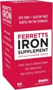 Comprimés de fer 325mg Fumarate ferreux 4 Pack (240 Total)