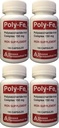Polysaccharid Eisen Complex 150 mg Kapseln Eisen Ergänzung 100 Kapseln pro Flasche Pack von 4 insgesamt 400 Kapseln