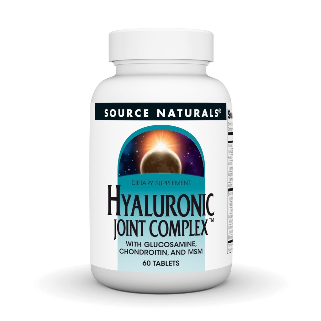 Quelle Naturals Hyaluronic Joint Complex mit Glucosamin, Chondroitin & MSM Extra Strength - 60 Tabletten