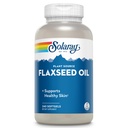 SOLARAY Flaxseed Oil 3000 mg mit Omega 3 6 9, Flax Seed Softgels für Hautgesundheit, Triple Omega Supplement, Non-GMO, Glutenfrei, Lab Verified - 60-Day Garantie - 80 Servietten, 240 Softgels