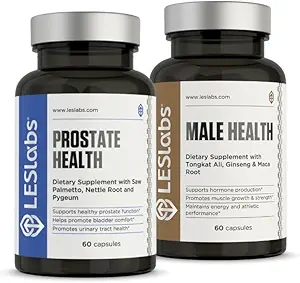 LES Labs Salute della prostata e Male Heath Bundle