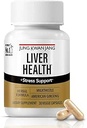 JUNG KWAN JANG Liver Health Supplement con latte Thistle 260mg (Silymarin) e American Ginseng 1.000mg - Fatty Liver Detox Cleanse & Repair Support - 30 Capsule per uomini e donne