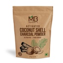 MB Herbals Activated Charcoal Powder from Coconut Shell 8 oz (227 Gram / 0.5 LB) | For EXTERNAL USE ONLY | Face Packs and Masks| Soap Making | ToothPowder
